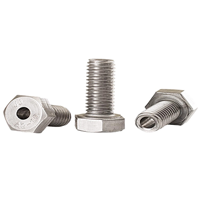 Outer hexagonal hollow screws Stainless steel (304/316) carbon steel alloy steel