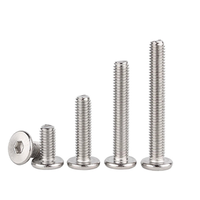 Hexagon flat head bolt stainless steel (304/316) carbon steel alloy steel