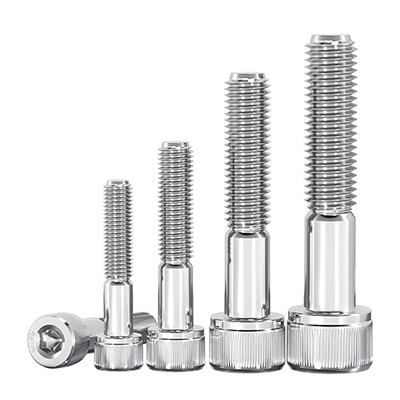 Hexagonal cylindrical head machine screw half teeth stainless steel (304/316) carbon steel alloy steel