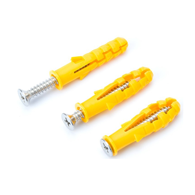 Small yellow croaker nylon plastic expansion bolt plasterboard expansion screw hollow brick wall aircraft rubber plug