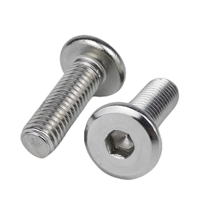 Hex Socket Ultra Thin Flat screw Stainless steel (304/316) carbon steel alloy steel