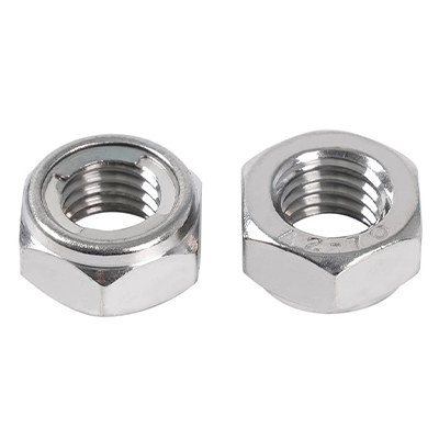 All metal hexagonal lock nut (insert type) GB6184 stainless steel carbon steel