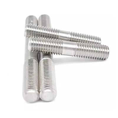 Equal length fine rod double stud GB901B stainless steel (304/316) carbon steel alloy steel