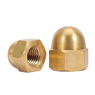 Copper cap nut GB923 Stainless steel (304/316) carbon steel alloy steel