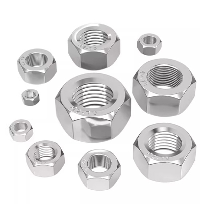 Reverse hexagon nut Left turn left tooth stainless steel (304/316) carbon steel alloy steel