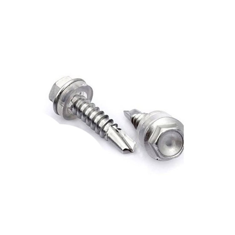 Hex Flange tapping screw ANSI/ASME B18.64、DIN7504 Stainless steel (304/316) carbon steel alloy steel