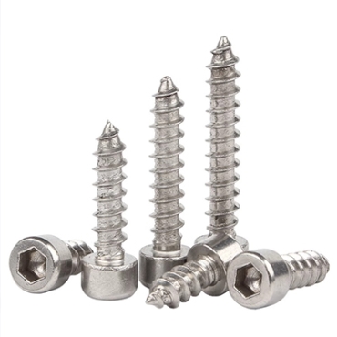 Hexagonal self-tapping wood screws Wood teeth furniture screw cabinet wire countersunk head hexagonal wood screws