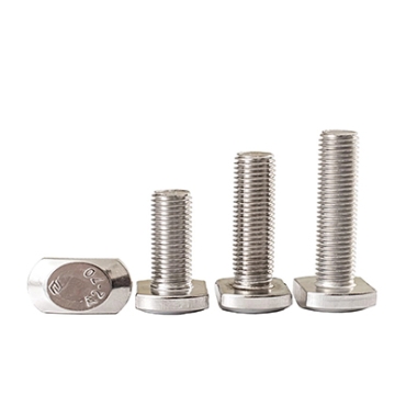 T-bolt (with teeth) Stainless steel (304/316) carbon steel alloy steel