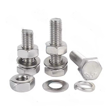 Outer hexagon bolt nut flat spring washer combination stainless steel (304/316) carbon steel alloy steel