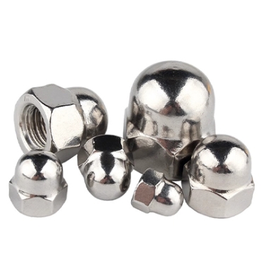 Cap nut DIN1587 Stainless steel (304/316) carbon steel alloy steel