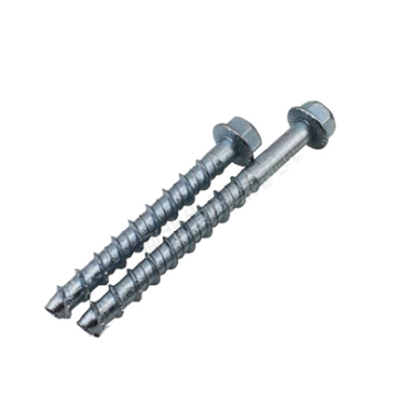 Outer hexagonal French concrete self-tapping anchor bolt cement self-cutting expansion screw