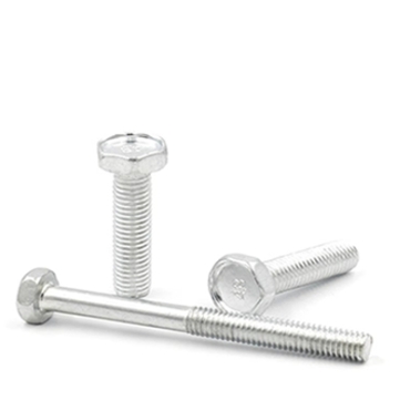 Galvanized concave head outer hexagon bolt GB30 carbon steel 4.8 class outer hexagon bolt