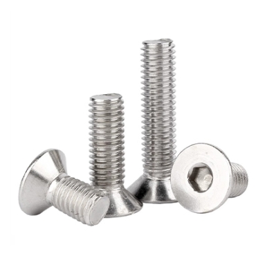 Hexagon countersunk head bolt DIN7991 Carbon steel (304/316) stainless steel alloy steel