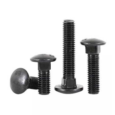 Blackened galvanized carriage bolts Bridge screws Stainless steel (304/316) carbon steel alloy steel