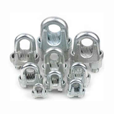 Steel wire rope clamp U-type clamp Stainless steel (304/316) carbon steel alloy steel