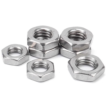 Hexagonal thin nut GB6172.1 Stainless steel (304/316) carbon steel alloy steel