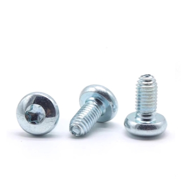 Plum pan head triangle teeth self-locking screw Stainless steel (304/316) carbon steel alloy steel