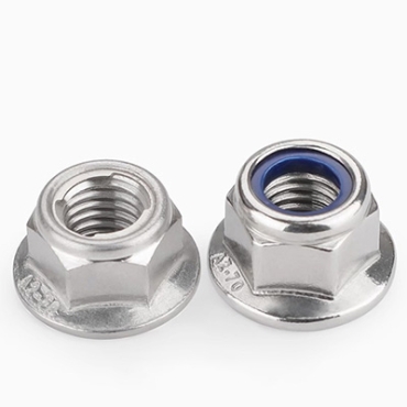 Flange metal lock nut GB6187 Stainless steel (304/316) carbon steel alloy steel