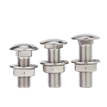 Carriage bolt with flange nut Stainless steel (304/316) carbon steel alloy steel