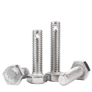 Hexagonal screw with hole bolt GB31.1 Stainless steel (304/316) carbon steel alloy steel