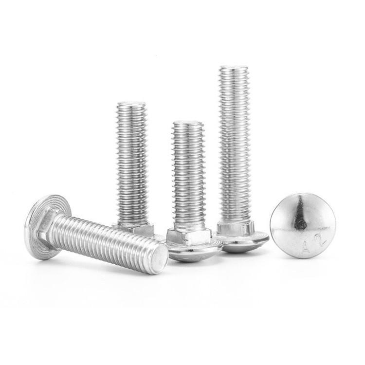 Galvanized carriage bolts